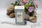 Preview: Teebeutelspender ca. 16,5x7,0x8,6cm | Einband Designpapier Sternenzauber | mint | Art. Nr. 97070601